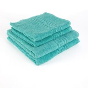 Set de 4 prosoape greek border-bleu