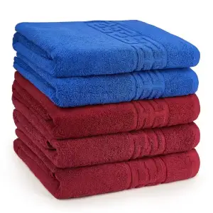 Set 5 prosoape de baie | Greek Border