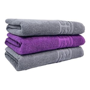 Set 3 Prosoape Baie , Bumbac 100%, 500g/m², Greek