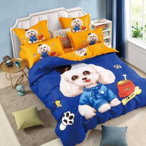 Lenjerie de pat bumbac finet 3D - 6 piese | 0283-J