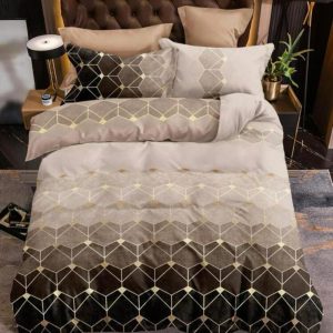 Lenjerie de pat bumbac finet - 6 piese | 0056-AT