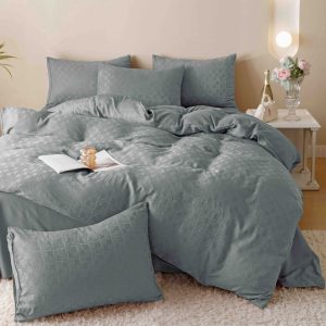 Lenjerie de pat Jacquard  - 6 piese | 0434-J