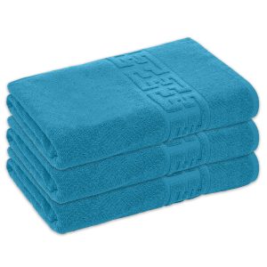 Set 3 Prosoape Baie , Bumbac 100%, 500g/m², Greek