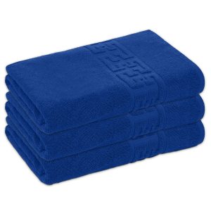 Set 3 Prosoape Baie , Bumbac 100%, 500g/m², Greek