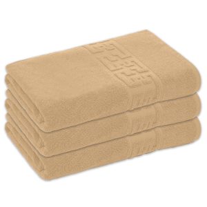 Set 3 Prosoape Baie , Bumbac 100%, 500g/m², Greek