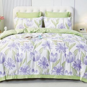 Lenjerie de pat bumbac finet - 4 piese | 0164-CA