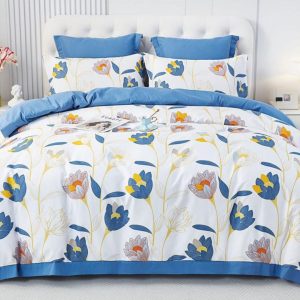 Lenjerie de pat bumbac finet - 4 piese | 0168-CA