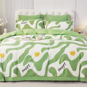 Lenjerie de pat bumbac finet - 4 piese | 0175-CA