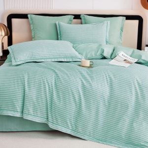 Lenjerie de pat bumbac finet - 4 piese | 0154-CA