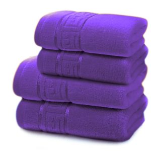 Set 4 Prosoape Baie , Bumbac 100%, 500g/m², Greek