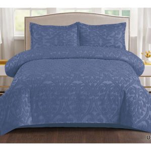 Lenjerie de pat bumbac finet brodat - 4 piese | 0230-CA