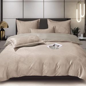 Lenjerie de pat Jaquard de lux – 6 piese | 0124-AT