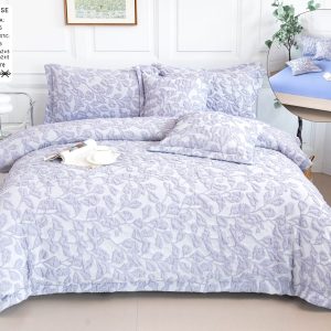 Lenjerie de pat  bumbac fin grofat - 6 piese | 1048-CM