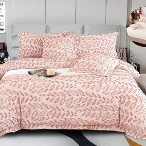 Lenjerie de pat  bumbac fin grofat - 6 piese | 1047-CM