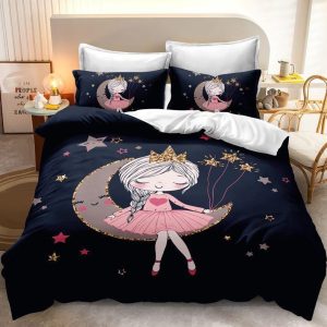 Lenjerie de pat finet 6 piese - 3D | 0139-AT