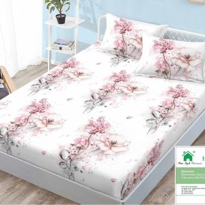 Husa de pat din bumbac finet – 3 piese | 0235-A