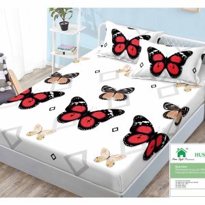 Husa de pat din bumbac finet – 3 piese | 0248-A