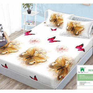 Husa de pat din bumbac finet – 3 piese | 0244-A