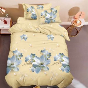 Lenjerie de pat bumbac finet 4 piese | 6245-SI