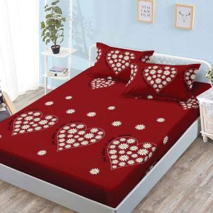 Husa de pat bumbac finet  - 3 piese | 0559-CA