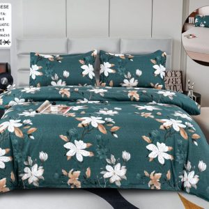 Lenjerie de pat bumbac satinat - 4 piese | 6116-CM