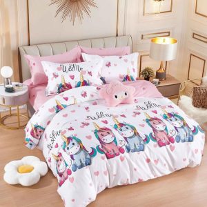 Lenjerie din Bumbac Finet – Set Complet 6 Piese | Calitate Premium si Preț Avantajos | COD 0612-J