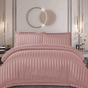 Lenjerie de Pat Damasc cu Elastic – Set 4 Piese | Eleganta si Confort îin Dormitorul Tau | COD 0053-V