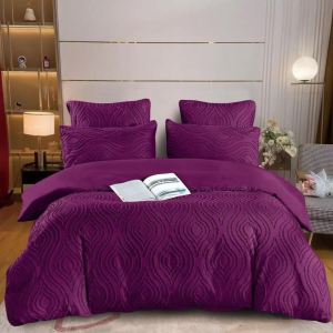 Lenjerie de Pat Jacquard – Set 6 Piese | Eleganta, Rafinament si Confort Premium COD 0101-V