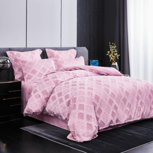 Lenjerie de Pat Jacquard – Set 6 Piese | Eleganta, Rafinament si Confort Premium COD 0107-V