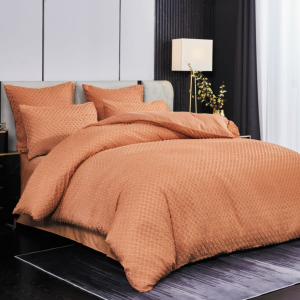 Lenjerie de Pat Jacquard – Set 6 Piese | Eleganta, Rafinament si Confort Premium COD 0092-V