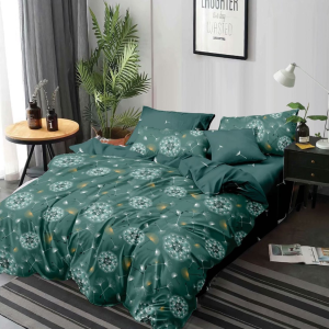 Lenjerie de Pat Bumbac Finet cu Elastic – Set 6 Piese | Confort si Fixare Perfecta |COD 0002-V