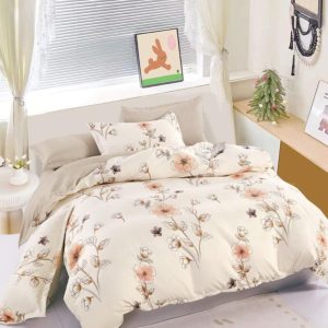 Lenjerie de Pat din Bumbac Finet – 6 Piese | Confort si Caldura Pentru Nopti Linistite | COD 0065-TL