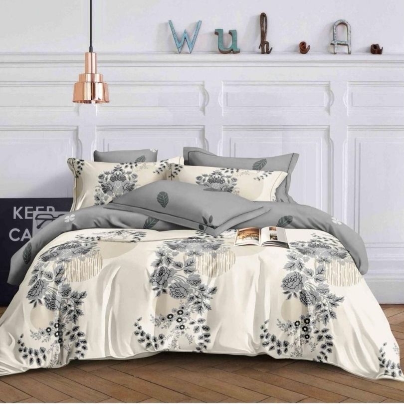 Lenjerie de Pat Bumbac Finet - 6 Piese | Confort si Eleganta pentru Somnul Tau | COD 0333-CF