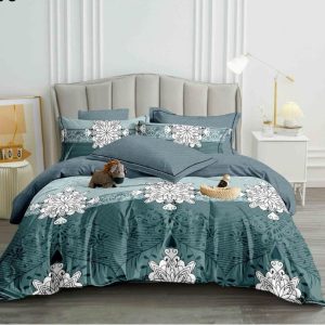 Lenjerie de Pat Bumbac Finet - 6 Piese | Confort si Eleganta pentru Somnul Tau | COD 0331-CF