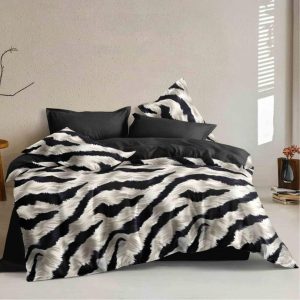 Lenjerie de Pat Bumbac Finet - 6 Piese | Confort si Eleganta pentru Somnul Tau | COD 0330-CF