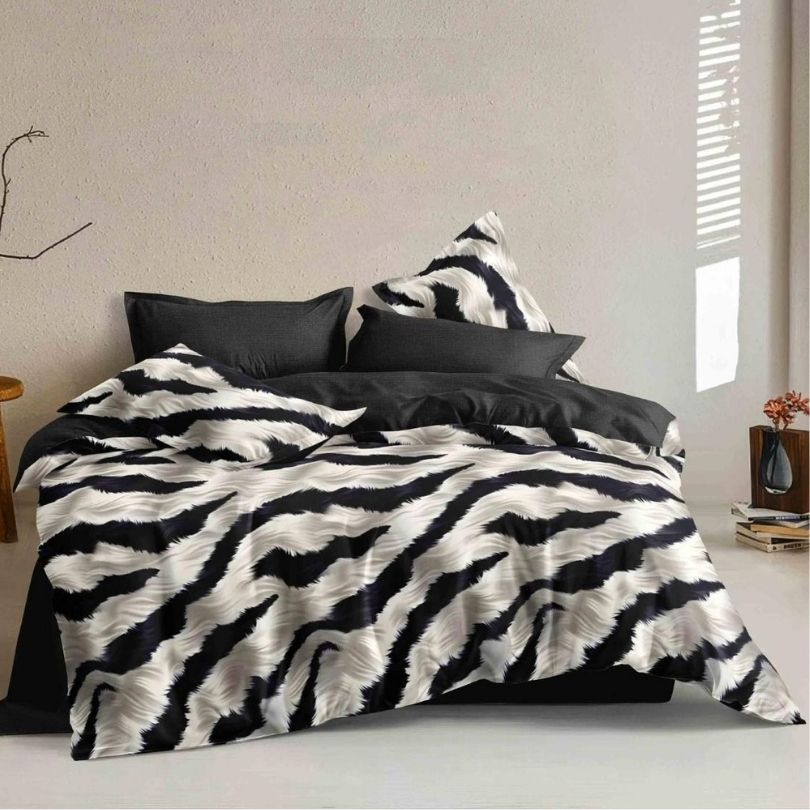 Lenjerie de Pat Bumbac Finet - 6 Piese | Confort si Eleganta pentru Somnul Tau | COD 0330-CF