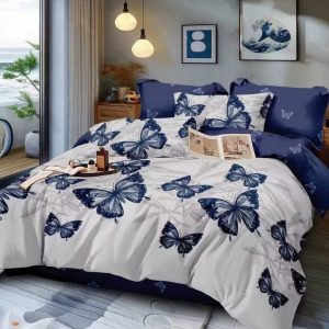 Lenjerie de Pat Bumbac Finet - 6 Piese | Confort si Eleganta pentru Somnul Tau | COD 0321-CF
