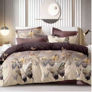 Lenjerie de Pat Bumbac Finet - 6 Piese | Confort si Eleganta pentru Somnul Tau | COD 0322-CF