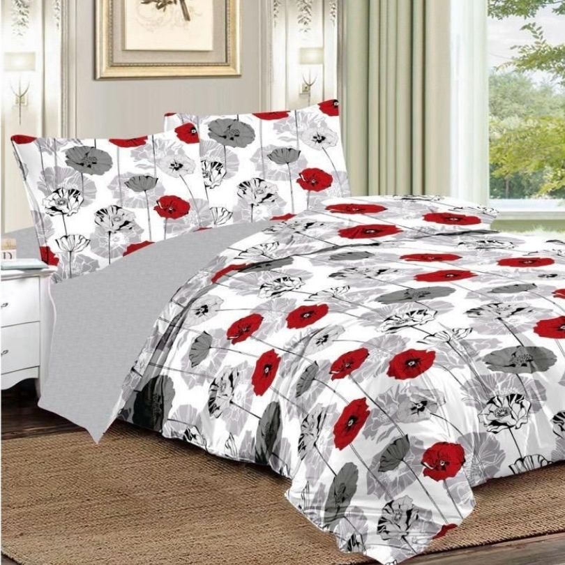 Lenjerie de Pat Bumbac Finet - 6 Piese | Confort si Eleganta pentru Somnul Tau | COD 0269-CF