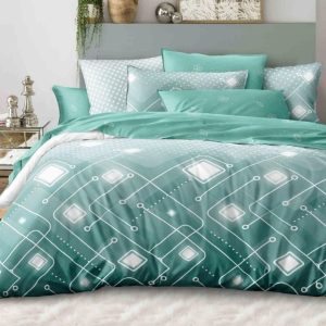 Lenjerie de Pat Bumbac Finet - 6 Piese | Confort si Eleganta pentru Somnul Tau | COD 0309-CF
