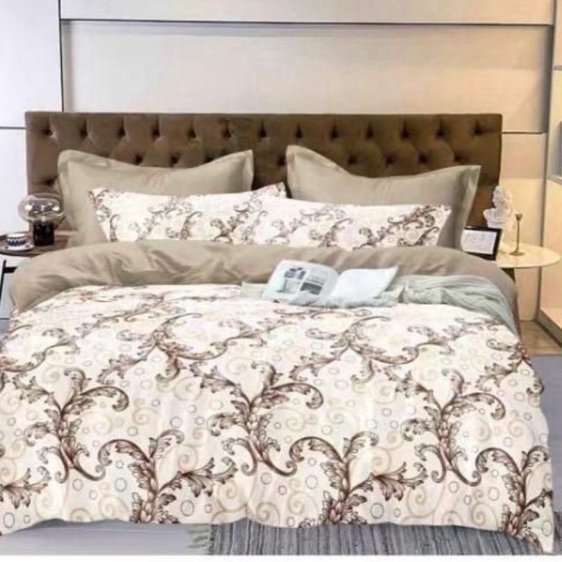 Lenjerie de Pat Bumbac Finet - 6 Piese | Confort si Eleganta pentru Somnul Tau | COD 0311-CF