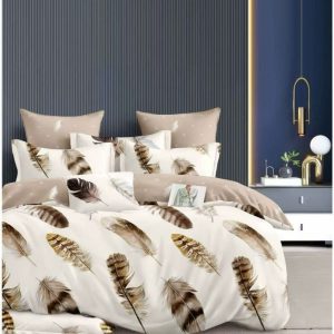 Lenjerie de Pat Bumbac Finet - 6 Piese | Confort si Eleganta pentru Somnul Tau | COD 0305-CF