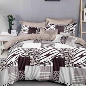 Lenjerie de Pat Bumbac Finet - 6 Piese | Confort si Eleganta pentru Somnul Tau | COD 0307-CF