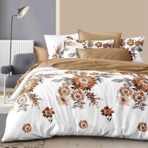 Lenjerie de Pat Bumbac Finet - 6 Piese | Confort si Eleganta pentru Somnul Tau | COD 0289-CF