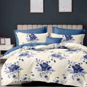 Lenjerie de Pat Bumbac Finet - 6 Piese | Confort si Eleganta pentru Somnul Tau | COD 0292-CF