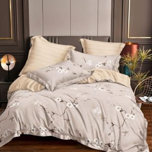 Lenjerie de Pat Bumbac Finet - 6 Piese | Confort si Eleganta pentru Somnul Tau | COD 0270-CF