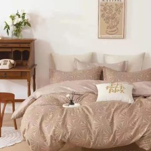 Lenjerie de Pat Bumbac Finet - 6 Piese | Confort si Eleganta pentru Somnul Tau | COD 0271-CF