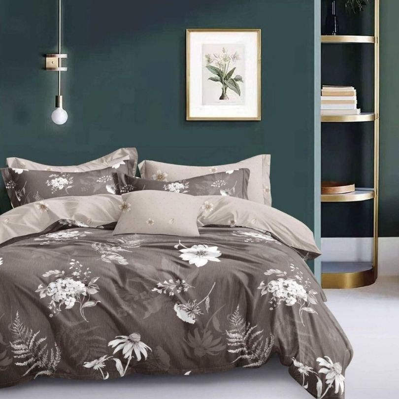 Lenjerie de Pat Bumbac Finet - 6 Piese | Confort si Eleganta pentru Somnul Tau | COD 0268-CF