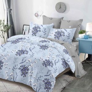 Lenjerie de Pat Bumbac Finet - 6 Piese | Confort ai Eleganta in Dormitorul Tau | COD 0083-CA