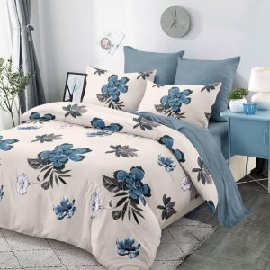 Lenjerie de Pat Bumbac Finet - 6 Piese | Confort ai Eleganta in Dormitorul Tau | COD 0091-CA